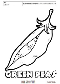 ingilizce boyama sayfaları